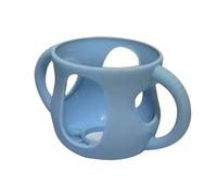 Escudo Para Bebés Más Gripe - Manga De Botella De Silicona, Soporte De Leche De Vidrio | Cubierta De Mango Sin Deslizamiento Para Bebés, Protector De Botella De Alimentación Que Absorbe El Choque Con