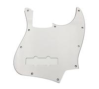 Escudo profesional para bajo con 10 agujeros alineados con precisión, panel antiarañazos para actuaciones escénicas y mantenimiento, accesorios profesionales de piezas de bajo