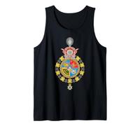 Escudo Real del Príncipe Heredero de Irán Escudo Imperial Persa Camiseta sin Mangas