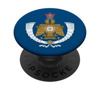 Escudo Real del Príncipe Heredero de Irán Escudo Imperial Persa PopSockets PopGrip Adhesivo