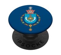 Escudo Real del Príncipe Heredero de Irán Escudo Imperial Persa PopSockets PopGrip Adhesivo