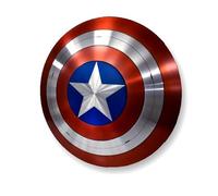 Escudo redondo medieval con agarre de cuero, decoración de pared, diseño único, metal, cosplay, juego de rol, disfraz de Halloween