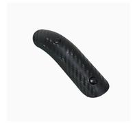Escudo térmico de Escape Compatible con Kingira 500/450 Compatible Napoleon 450 Compatible Black Flag 500 Protector térmico para tubo de escape motocicleta(Carbon fiber-bent)