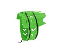 Escudo térmico de Escape Protector de silenciador escape universal para motocicleta, compatible con SX, EXC, Suzuki Yamaha(Green)