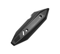 Escudo térmico Escape Cubierta Protectora Universal para Tubo De Escape De Motocicleta, Anticalor, Compatible con Click 150 125(Carbon Fiber)