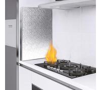 escudo térmico para el refrigerador Placa De Protección Térmica De 20, 40, 60, 80, 100 Y 120 Cm De Longitud, Para Frigorífico, Estufa Y Quemador De Gas, Ignífuga(L 110CM x W 60CM)