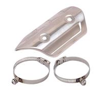 Escudo térmico para escape de moto - Protector anti calor táctil - Protector térmico para tubo de escape - Para protección y seguridad en viajes al aire libre, desplazamiento, mantenimiento, guía para