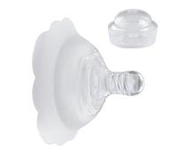Escudos Del Pezón - Cubiertas De Enfermería De Silicona Reutilizables | Almohadillas Protectoras Para Mamá Uso De Bebés | Escudo Flexible Para El Cuidado Diario De Bebés, Parto En El Hogar,