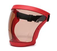 Escudos protectores de cara completa - Máscara facial transparente transparente HD，Super Protectora Anti-Niebla, Cubierta Facial Completa Transpirable Casco Antisalpicaduras (09)