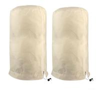 Escudos reutilizables contra heladas para plantas, 2 unidades, 180 x 120 cm, forro polar no tejido para proteger las plantas de las heladas y las inclemencias del tiempo