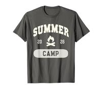 Escuela Campamento de Verano 2026 Camping Anfitrión Personal Enfermera Camiseta