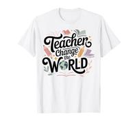 Escuela de Agradecimiento al Maestro Cambiar el Mundo Camiseta