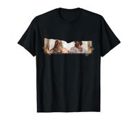 Escuela de Atenas - Platón y Aristóteles - Regalo filósofo Camiseta gráfica económica
