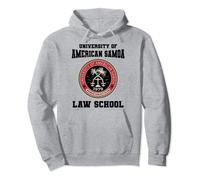 Escuela de Derecho de la Universidad de Samoa Americana Sudadera con Capucha