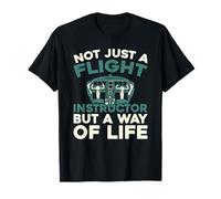 Escuela De Pilotos - Pilotaje Instructor De Vuelo Camiseta