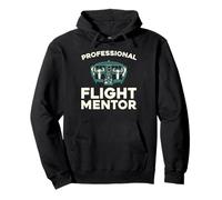 Escuela De Pilotos - Pilotaje Instructor De Vuelo Sudadera con Capucha