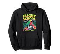 Escuela de Vuelo Squawk y Lanzamiento Drone Parrot Sudadera con Capucha