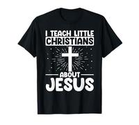 Escuela Dominical Enseña a los Cristianos Acerca de Jesús Maestro Cristi Camiseta