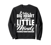 Escuela Dominical Forma Esencial Little Minds Christian Teacher Sudadera