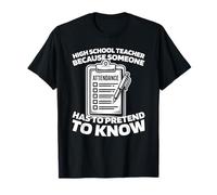 Escuela Enseñanza - Educación Profesor De Secundaria Camiseta