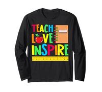 Escuela - Enseñar Amor Inspirar Manga Larga