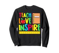 Escuela - Enseñar Amor Inspirar Sudadera