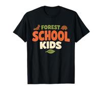 Escuela Forestal Aprende Fuera Naturaleza Jugar Al Camiseta