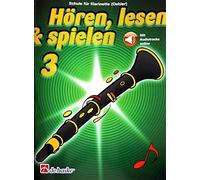 Escuela, lee y juega: Escuela de clarinete, banda 3, con CD, para clarinete de Oehler ISBN: 9789043114202