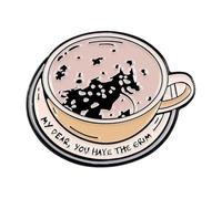 Escuela Mágica Esmalte Pin: Felix, Butterbier, Magos y Pociones de Película y Libro, Normal, Metal no precioso