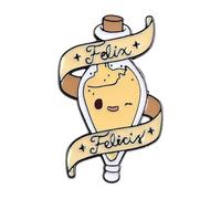 Escuela Mágica Esmalte Pin: Felix, Butterbier, Magos y Pociones de Película y Libro, Normal, Metal no precioso