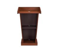 Escuela para profesores y oradores, escritorio de recepción y anfitrión de alfombrillas, soporte de presentación profesional, exhibición versátil para eventos y conferencias