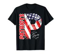 Escuela Preparatoria Temecula Patriots TPS USA Flag T-Prep Camiseta