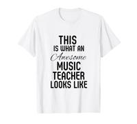 Escuela Primaria de Agradecimiento al Maestro de música Camiseta gráfica económica