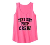 Escuela Test Day Prep Crew Bruh Ciencias Matemáticas Hustle Camiseta sin Mangas