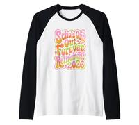 Escuelas Fuera para Siempre Jubilación 2026 Maestro Jubilado Verano Camiseta Manga Raglan