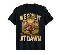 Esculpimos en la meditación del escultor de Rana del Amanecer Camiseta