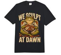 Esculpimos en la meditación del escultor de Rana del Amanecer Comfort Colors Adult Heavyweight T-Shirt