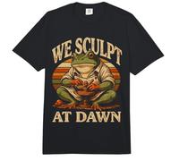 Esculpimos en la meditación del escultor de Rana del Amanecer Comfort Colors Adult Heavyweight T-Shirt