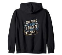 Esculpir es lo que sueño por la noche - Artist Passion Sudadera con Capucha