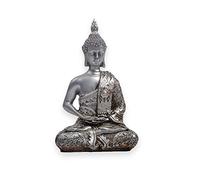 Escultura adornos de mesa, diseño de arte multicolor simple, decoración budista, estatua de Buda, escultura de yoga, resina artesanal, Amitabha HOM (color: estilo A4)