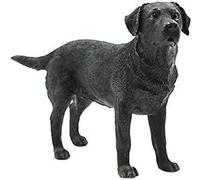 Escultura artificial de animales, adornos de estatua, esculturas, adornos de estatua, esculturas, labrador retriever, perro, simulación, modelo de animal, decoración de manualidades de coche