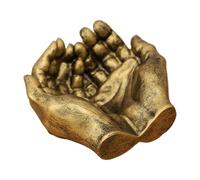 Escultura Compartimiento para Llaves - Organizador de manos Talladas Cuenco de Almacenamiento Creativo | Plato decorativo moderno Inconfundible Elegante Accesorio para el Hogar Material de Resina