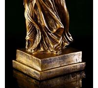 Escultura de adorno estatua de mitología de la diosa victoria de escritorio Samotracia decoración del hogar arte griego alado figura de resina para sala de estar (E5181509)