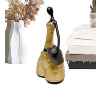 Escultura De Arte - Abstracto De Jarrón Sosteniendo | Esculturas Modernas De Resina De Mujer Para Decoración Del Hogar | Para Escritorio, Regalo Para Estreno Hogar, , Sala De Estar, Oficina, Esta