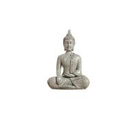 Escultura de Buda del sudeste asiático con Acabado imitación Madera, Adorno de Resina Estilo Zen para decoración del hogar, decoración artística rústica de meditación para Sala de Estar, Entrada o es