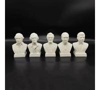 Escultura de busto del presidente de Estados Unidos, colección de impresión 3D George Washington Thomas Jefferson Lincoln Roosevelt Kennedy figura para decoración de sala de estar, escritorio del