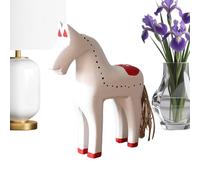 Escultura de Caballo - Estatua de Caballo de 7 Pulgadas | de Caballos balancines - Elegante Hecho a Mano Que Mejora los Espacios de Oficina, Estudio, Dormitorio y Sala de Estar como un