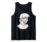 Escultura de Cabeza de Estatua de Miguel Ángel David Camiseta sin Mangas