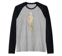 Escultura de Dama Velada La Donna Velata Raffaelle Monti Estatua Camiseta Manga Raglan