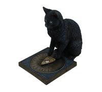 Escultura de gato ""La voz de su amo"" de Veronese Design